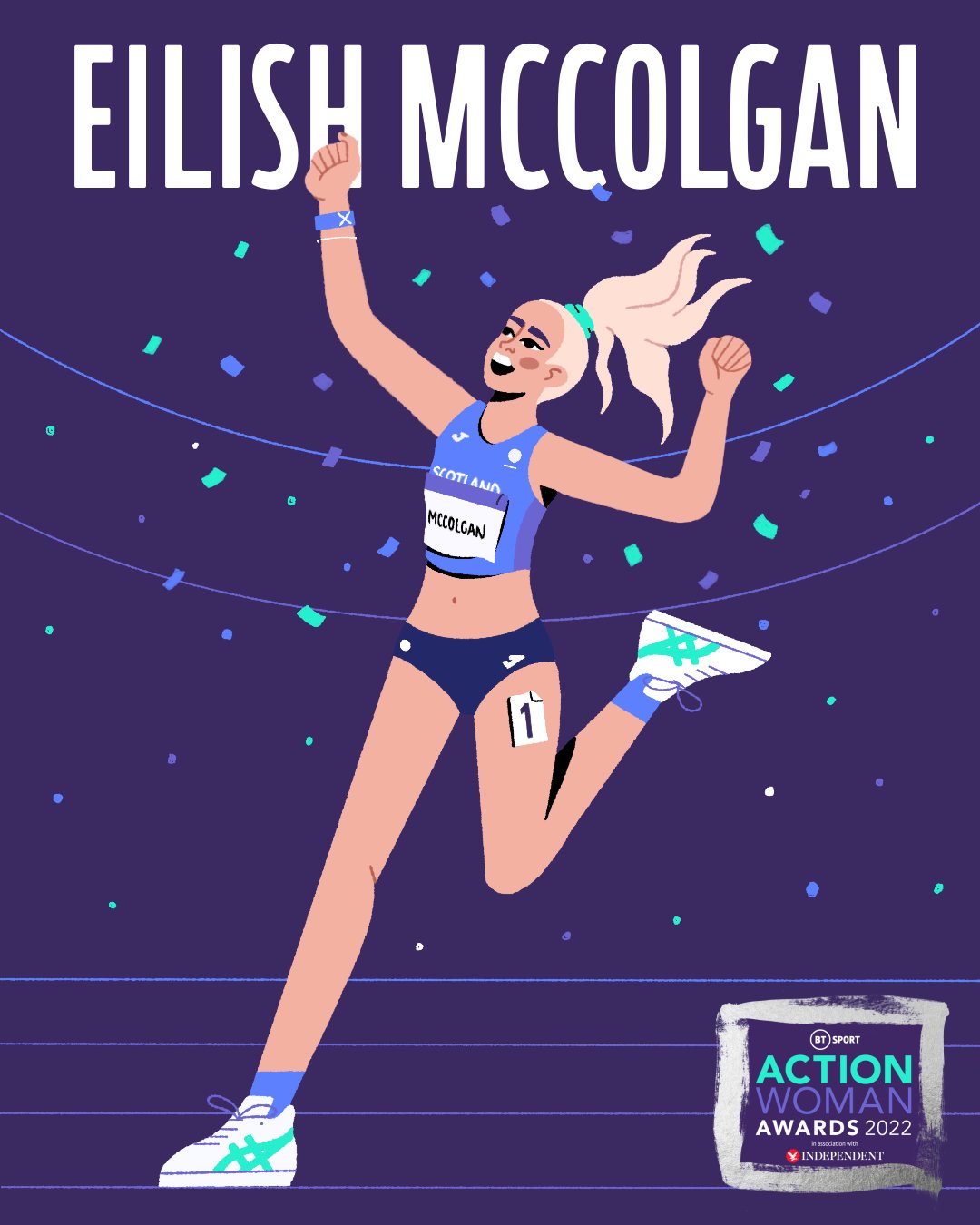 Eilish McColgan running
