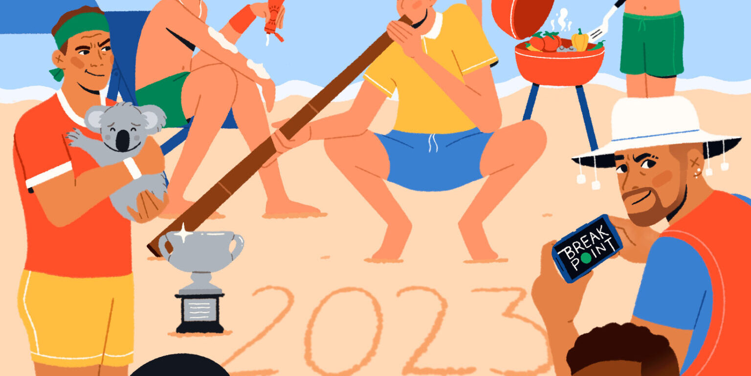 tennis illustration